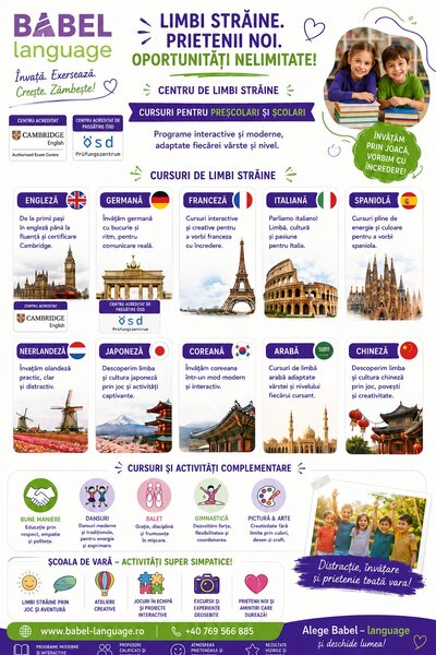 Cursuri/ programe formare educationala/ lingvistica
